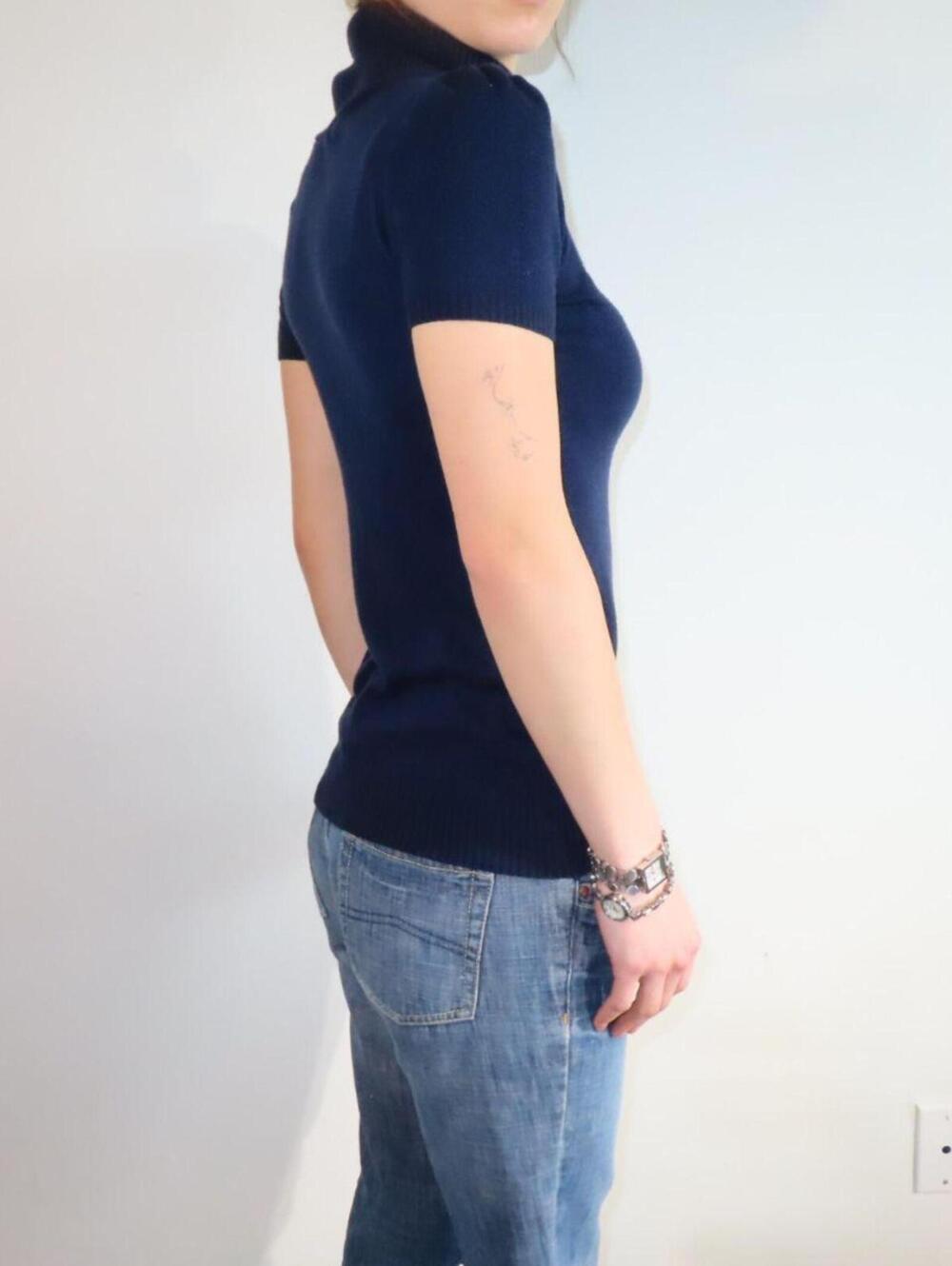 Women's Black Sweatshirt - Picture 4 of 5